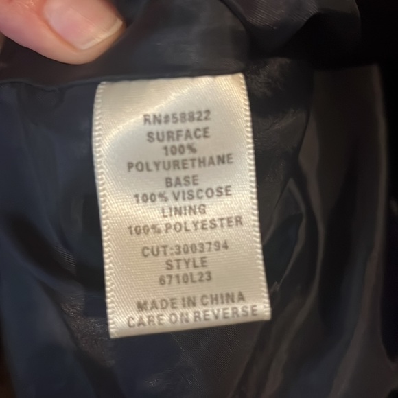 Max Studio faux leather moto jacket - Picture 5 of 7